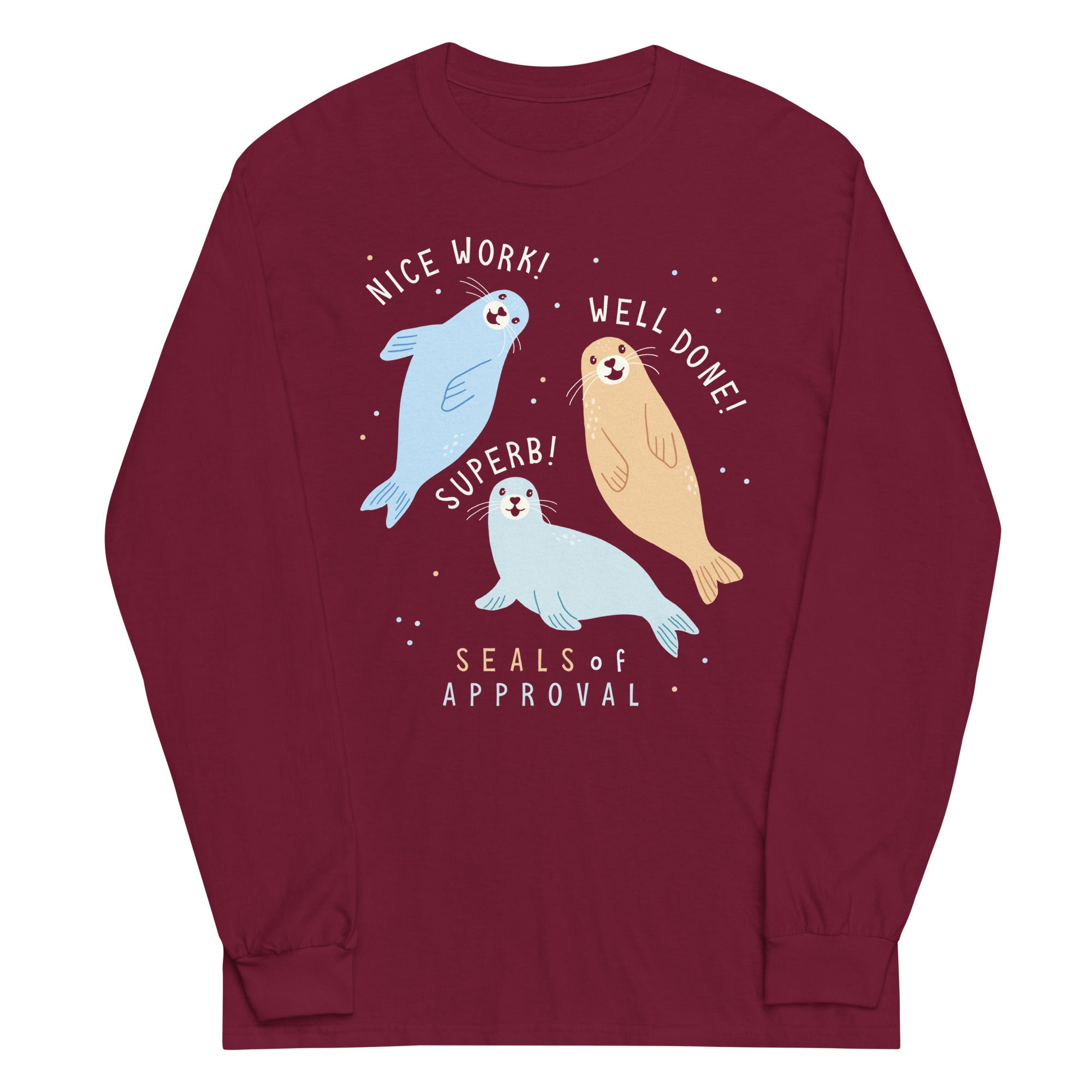 Seals Of Approval Unisex Long Sleeve Tee