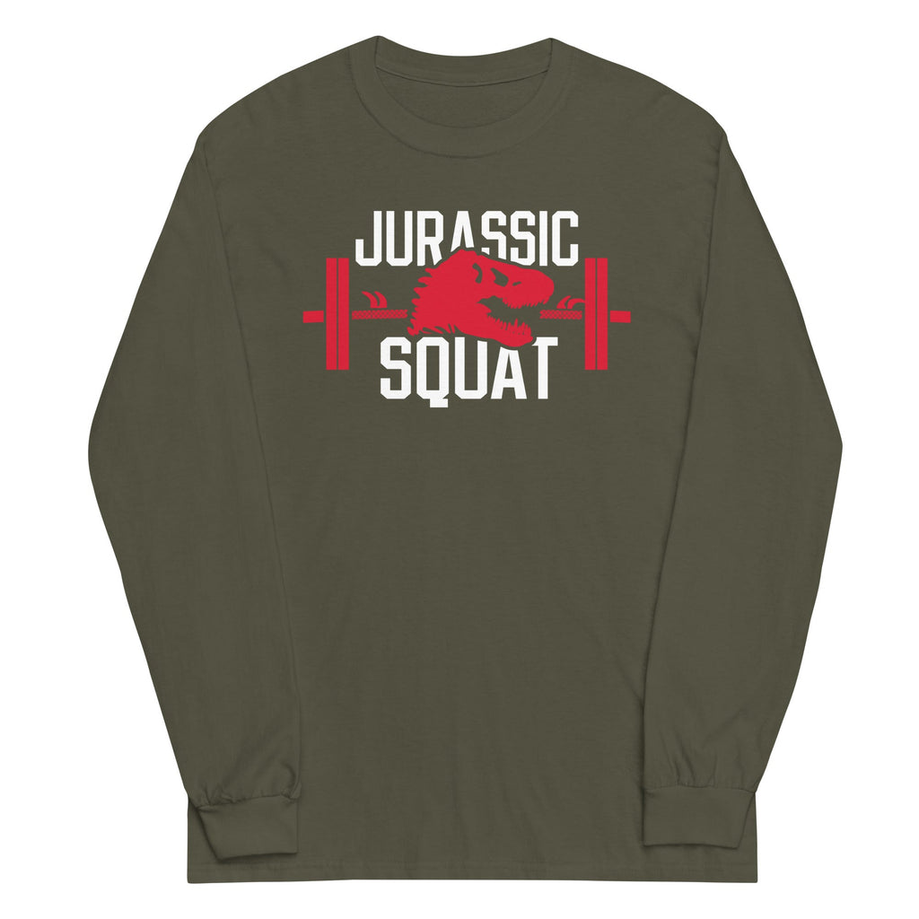 Jurassic Squat Unisex Long Sleeve Tee