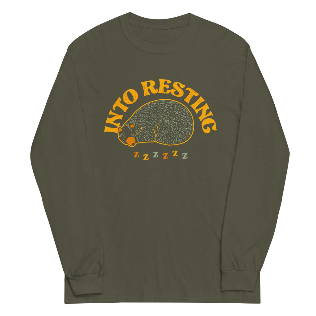 Into Resting Unisex Long Sleeve Tee