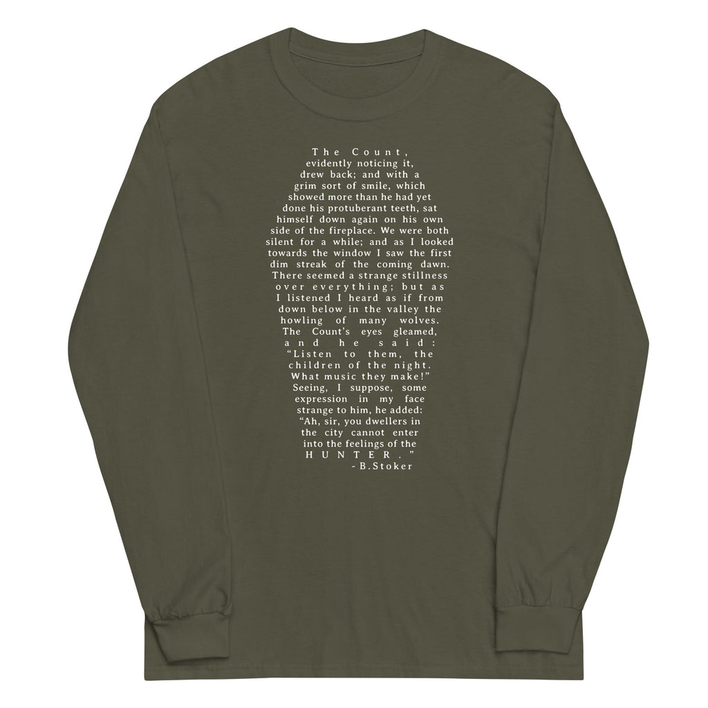 Dracula Unisex Long Sleeve Tee