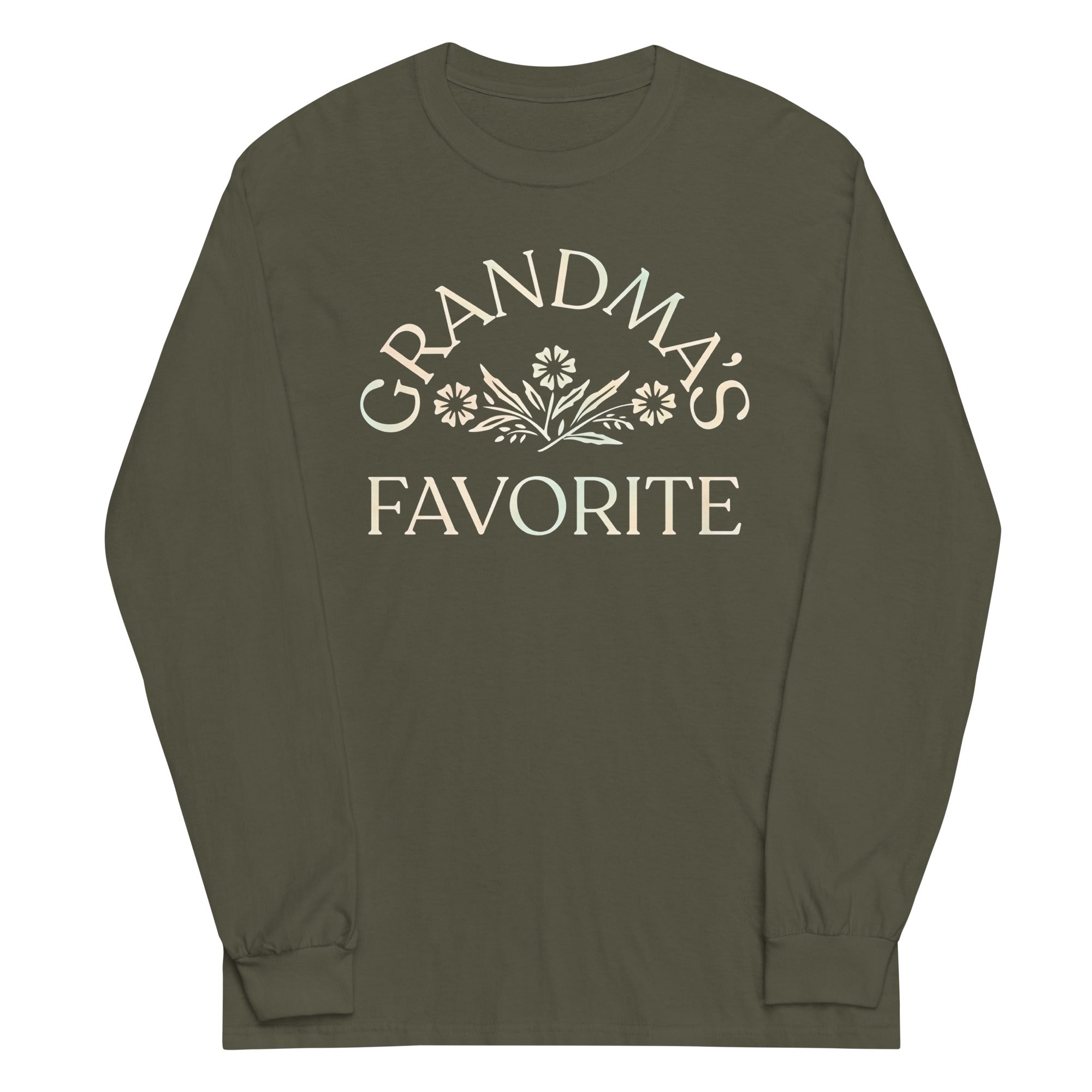 Grandma's Favorite Unisex Long Sleeve Tee