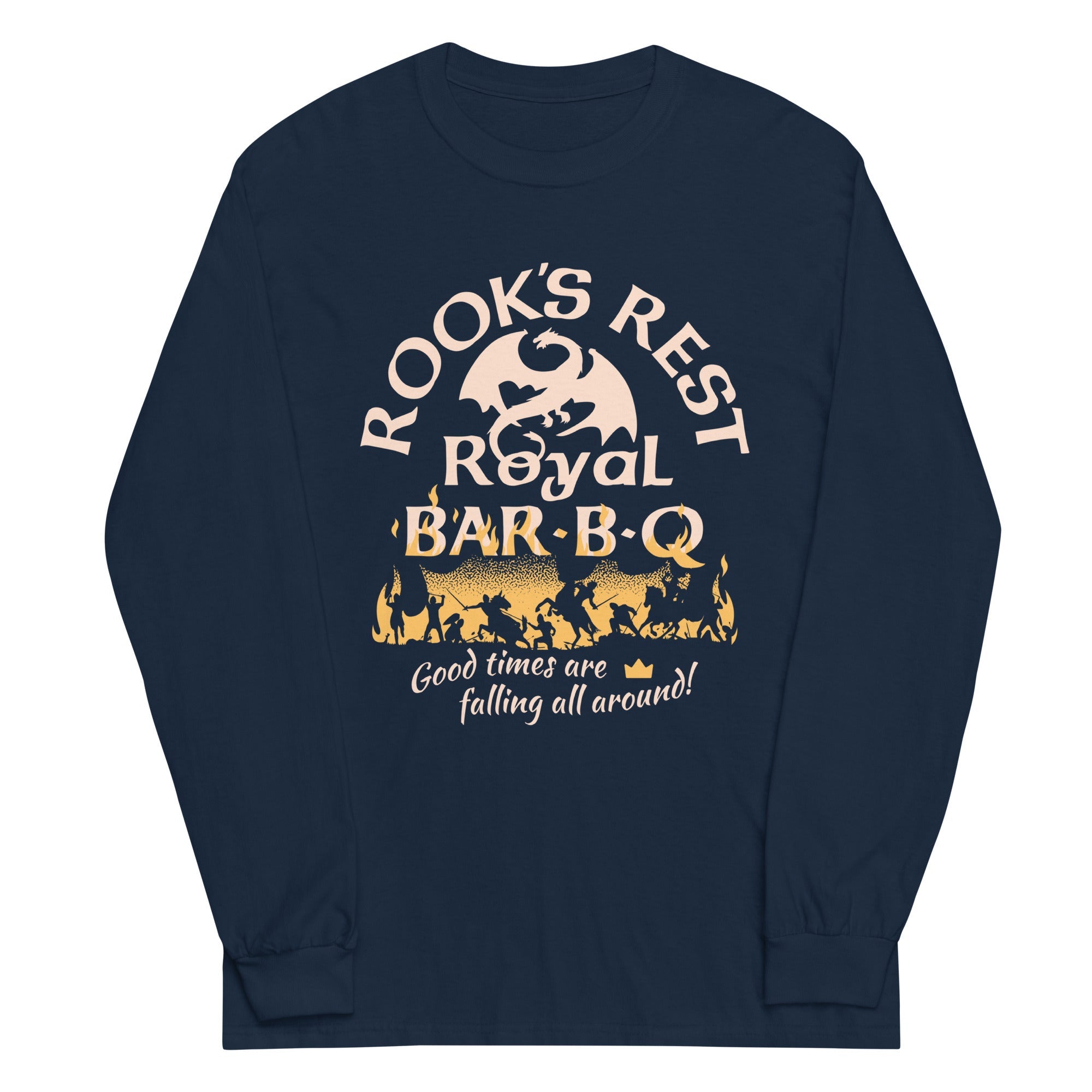 Rook's Rest Royal Bar-B-Q Unisex Long Sleeve Tee