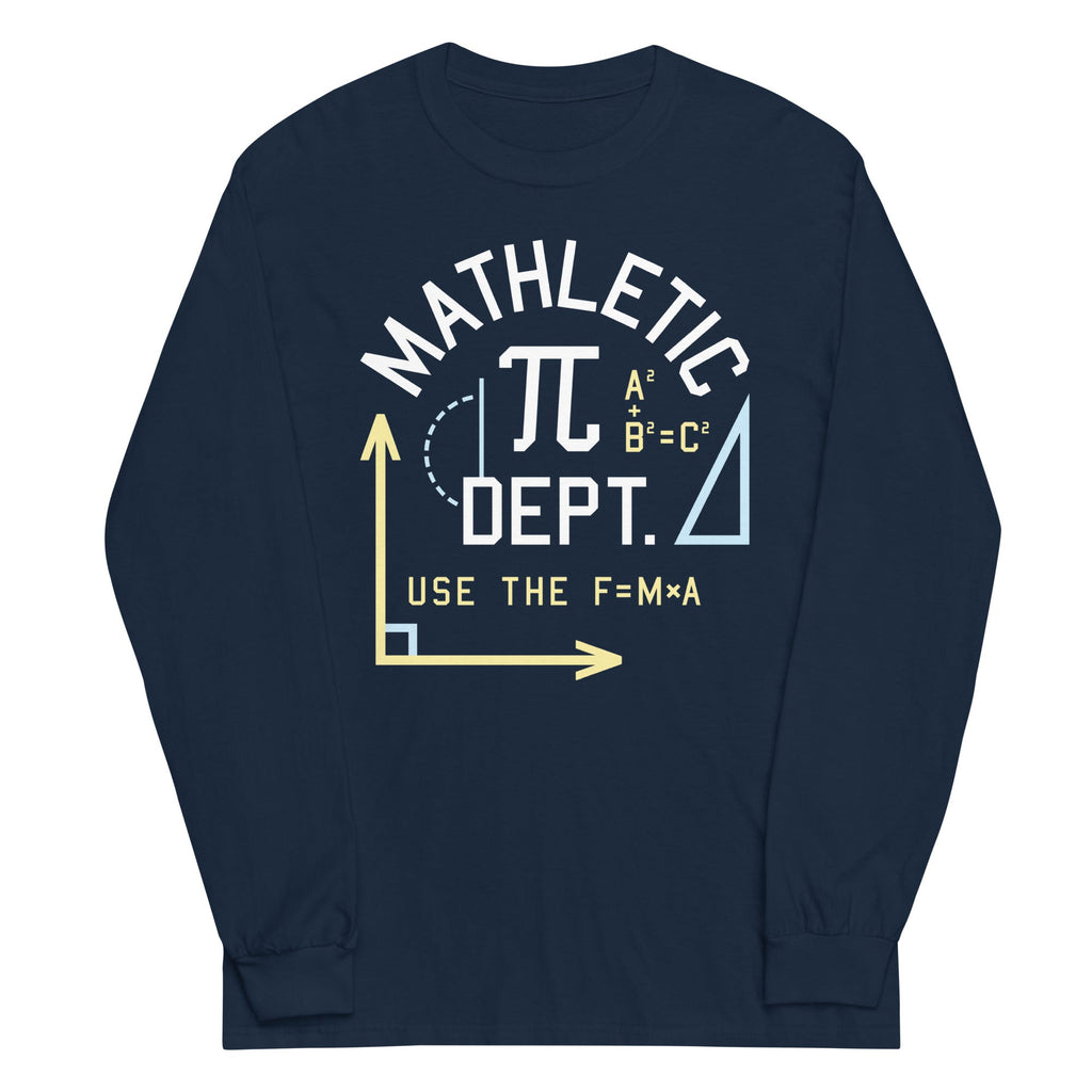 Mathletic Dept Unisex Long Sleeve Tee