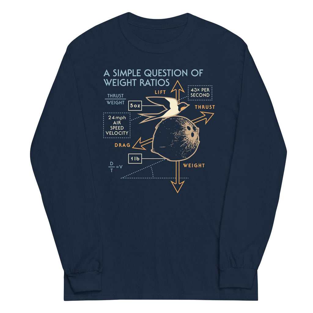 A Simple Question Of Weight Ratios Unisex Long Sleeve Tee