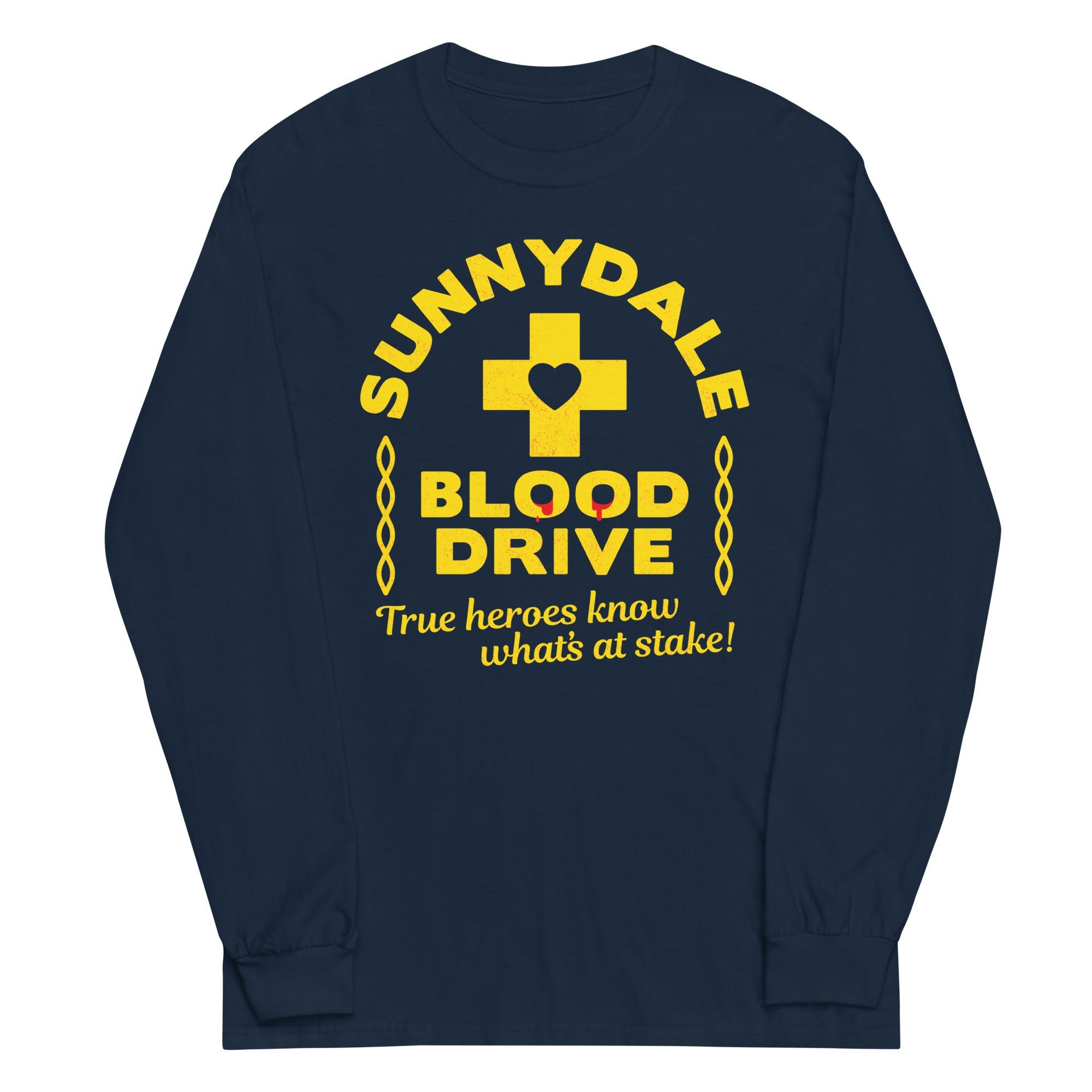 Sunnydale Blood Drive Unisex Long Sleeve Tee