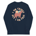 I Am Cringe But I Am Free Unisex Long Sleeve Tee