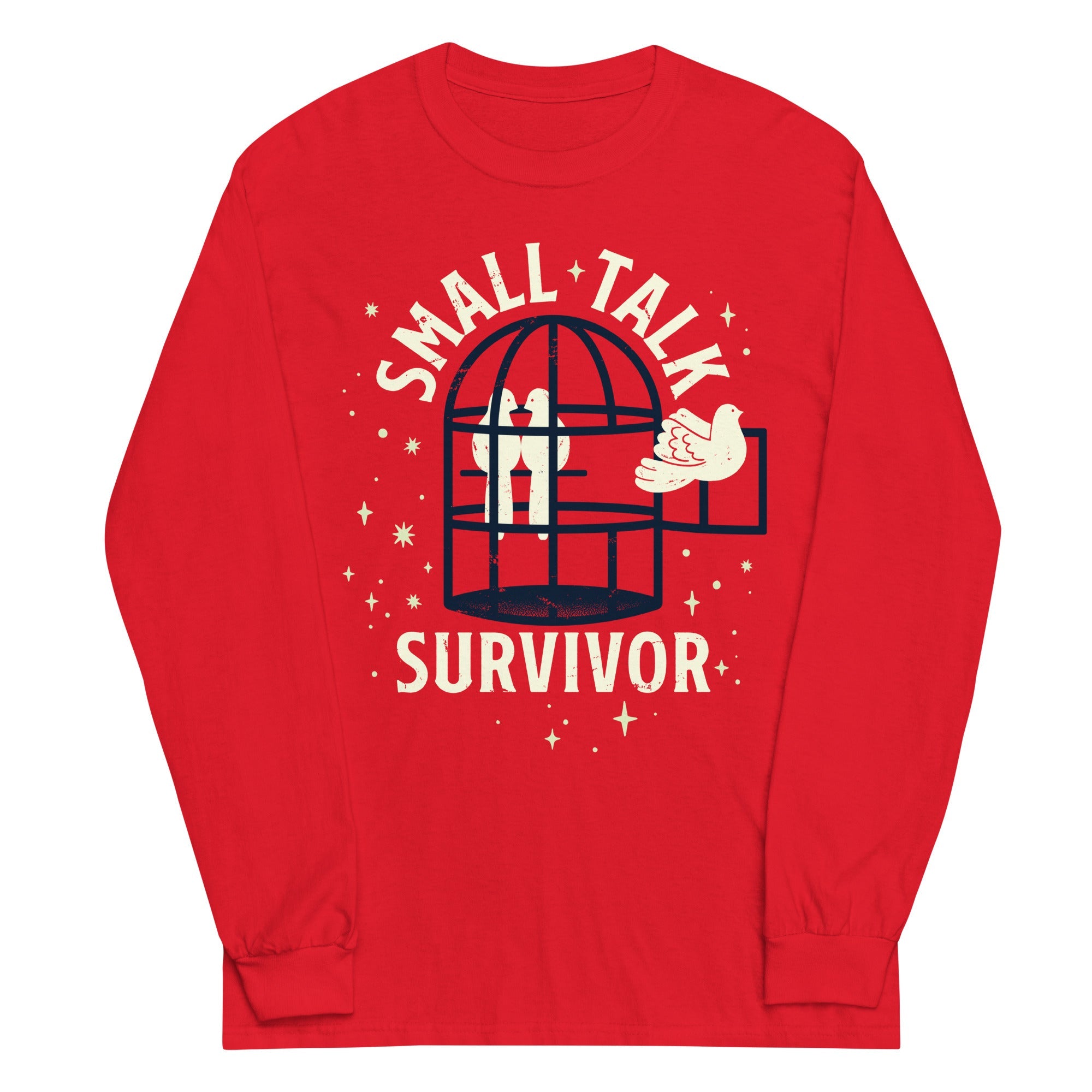 Small Talk Survivor Unisex Long Sleeve Tee