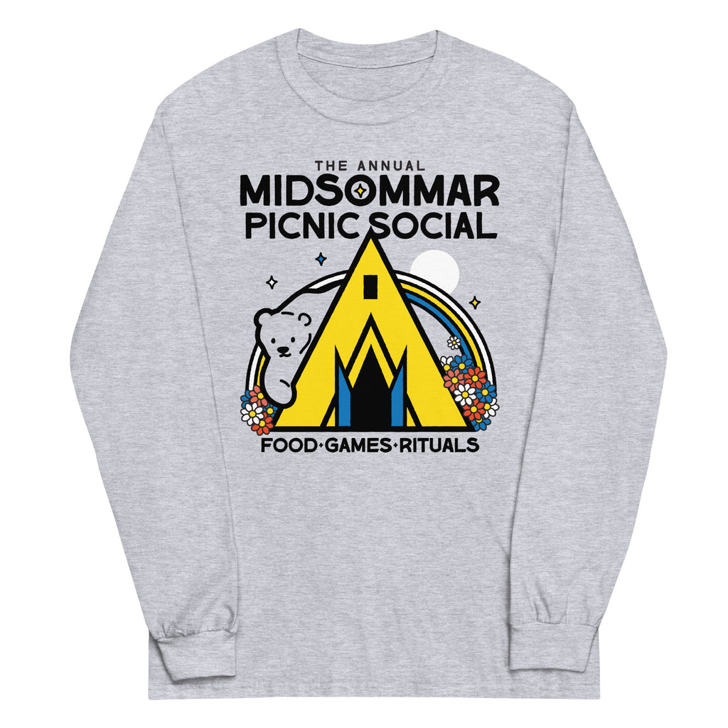 The Annual Midsommar Picnic Social Unisex Long Sleeve Tee