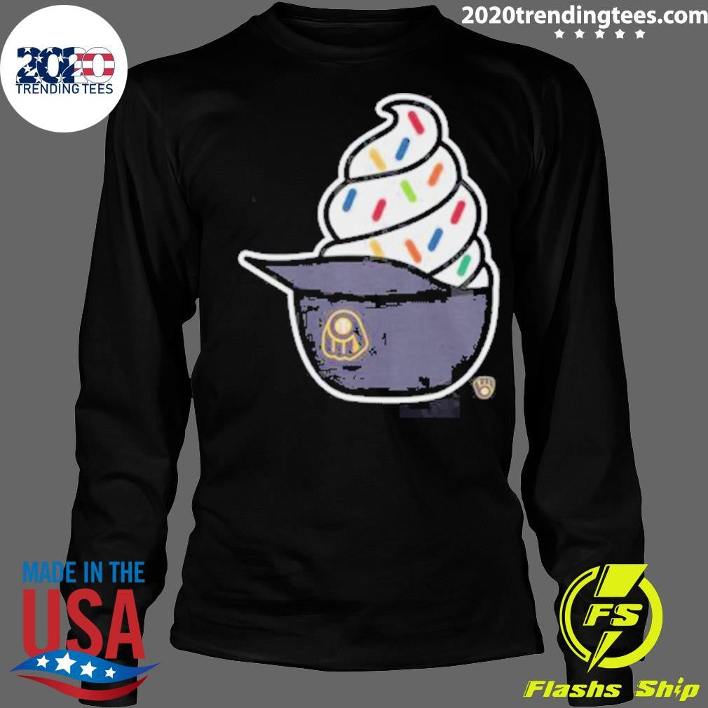 Pittsburgh Baseball MLB 2026 Milwaukee Brewers Ice Cream Shirt