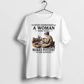 Never Underestimate A Woman Who Still Makes Pottery In Her Seventies 0 Tshirts Sweater