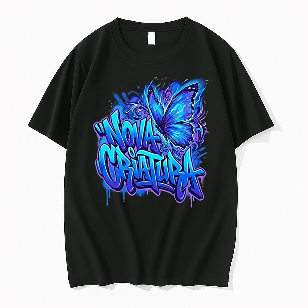 Nova Criatura Butterfly And Lightning Graphic 0 Tshirts Sweater