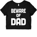 Beware of Dad Graphic Baby Tee