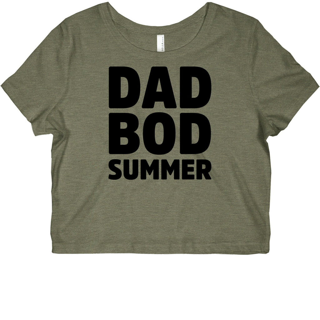 Dad Bod Summer Parody Graphic Baby Tee