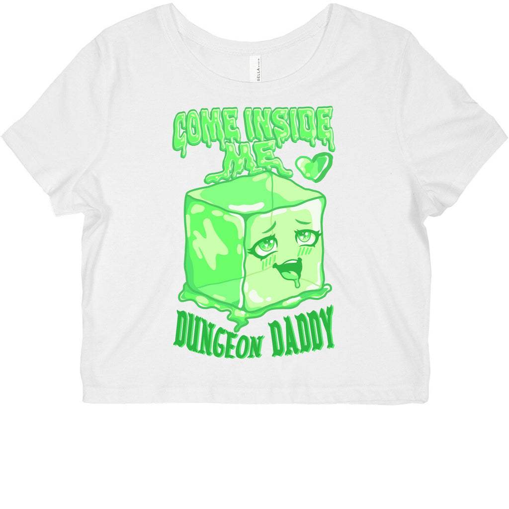 Come Inside Me Dungeon Daddy Gelatinous Cube Graphic Baby Tee