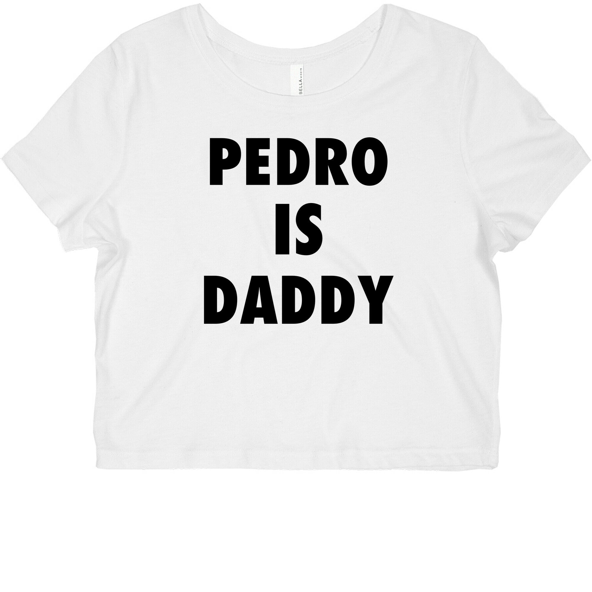Pedro Is Daddy Graphic Baby Tee