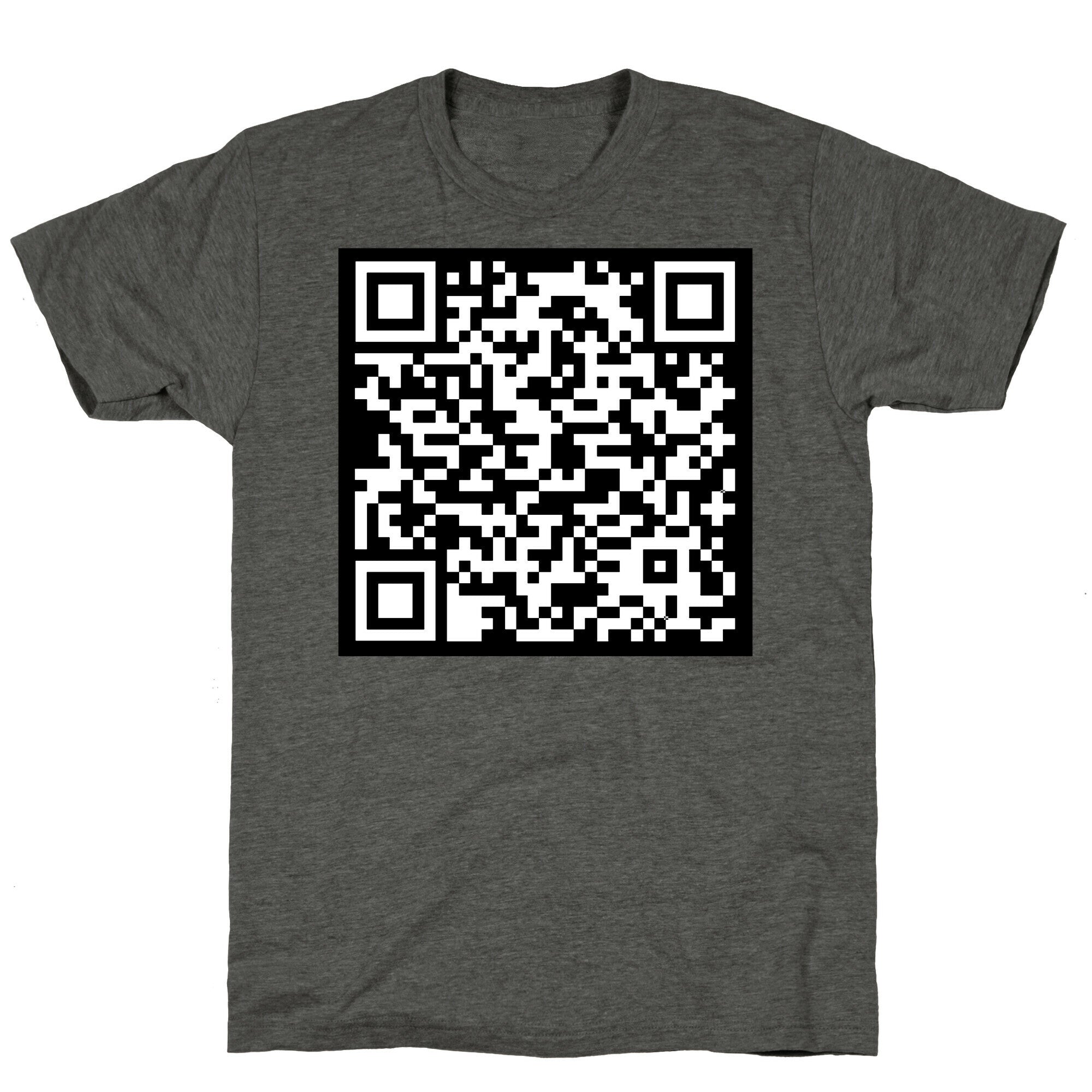 Fuck Trump Secret QR Code Unisex Triblend Tee