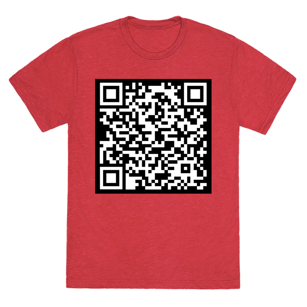 Fuck Trump Secret QR Code Unisex Triblend Tee