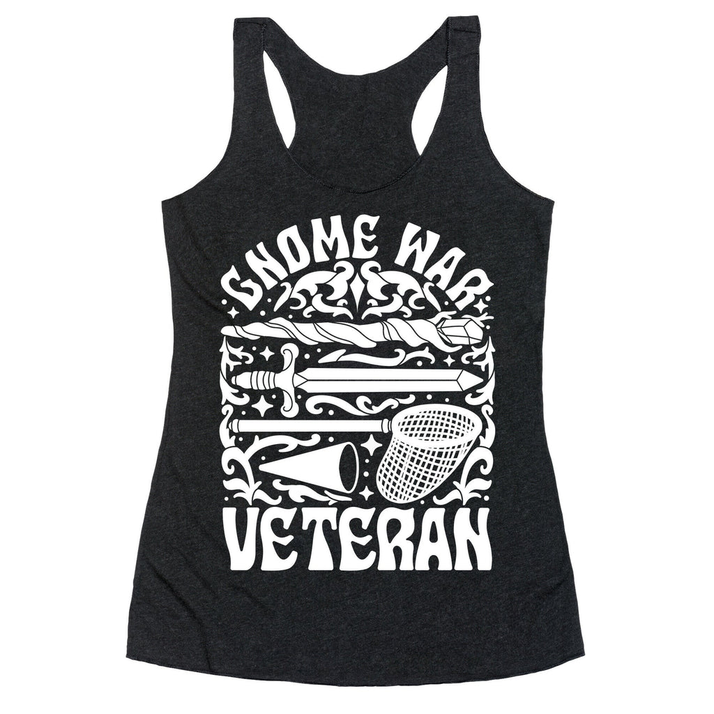 Gnome War Veteran Racerback Tank