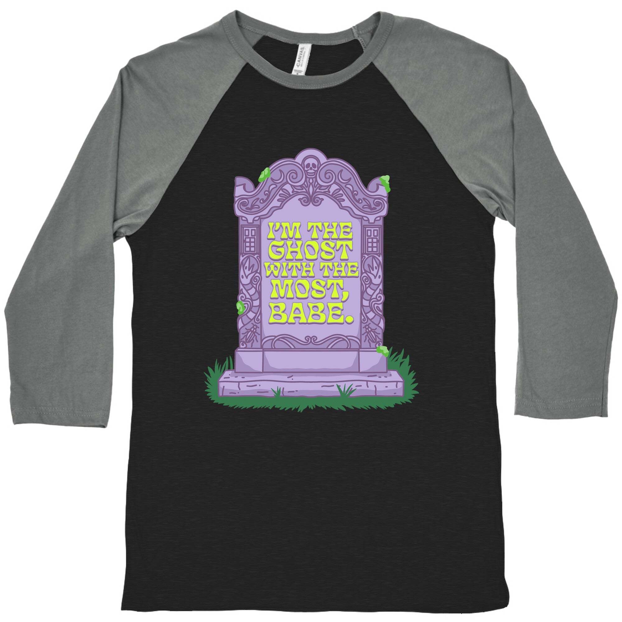 Im The Ghost With The Most, Babe Baseball Tee