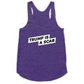 Trump is a Scab Racerback Tank