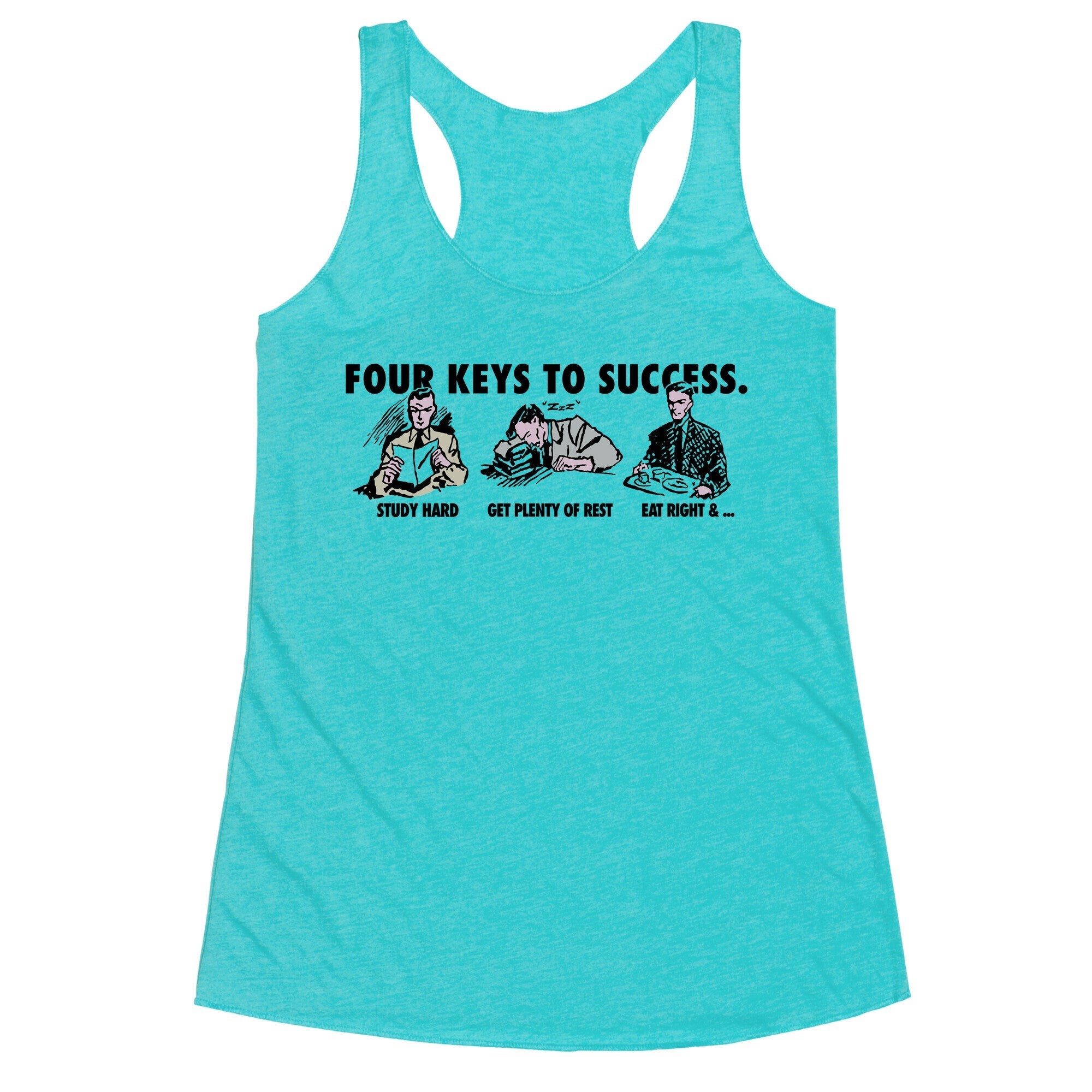 Four Keys to Success Racerback Tank