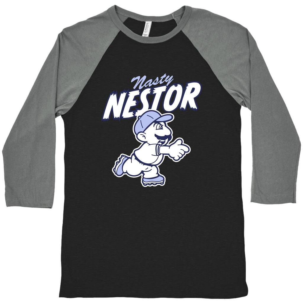 Nasty Nestor Baseball Tee