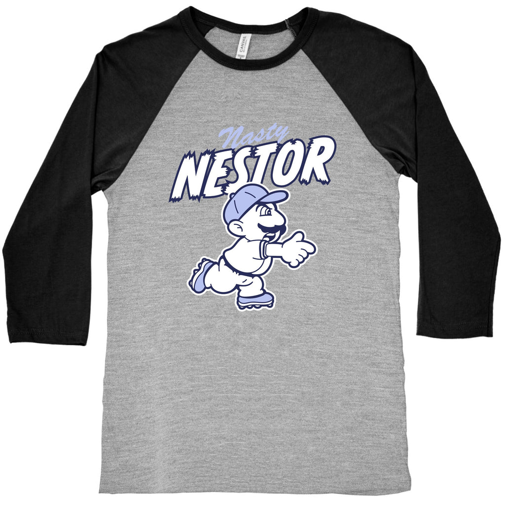 Nasty Nestor Baseball Tee