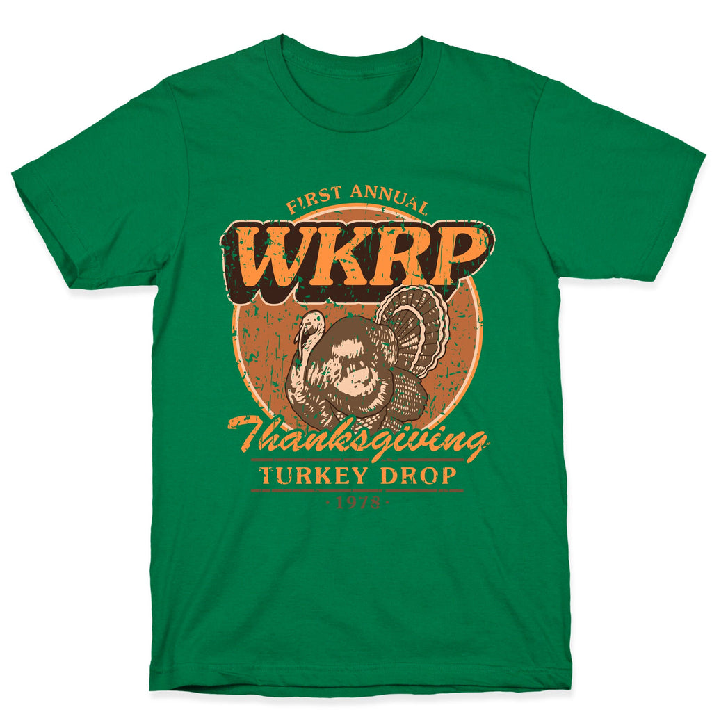 WKRP Turkey Drop T-Shirt