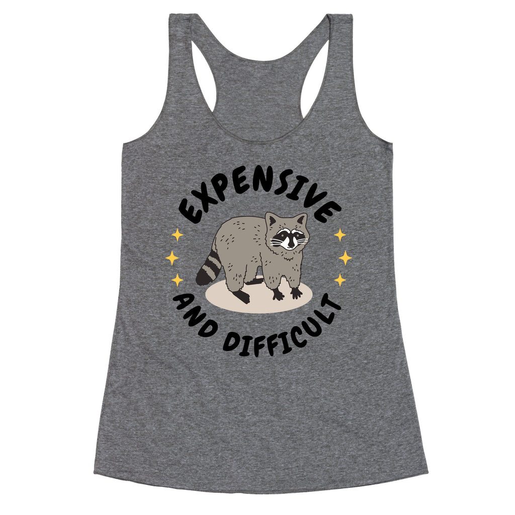 Expensive and Difficult Trash Animal Racerback Tank