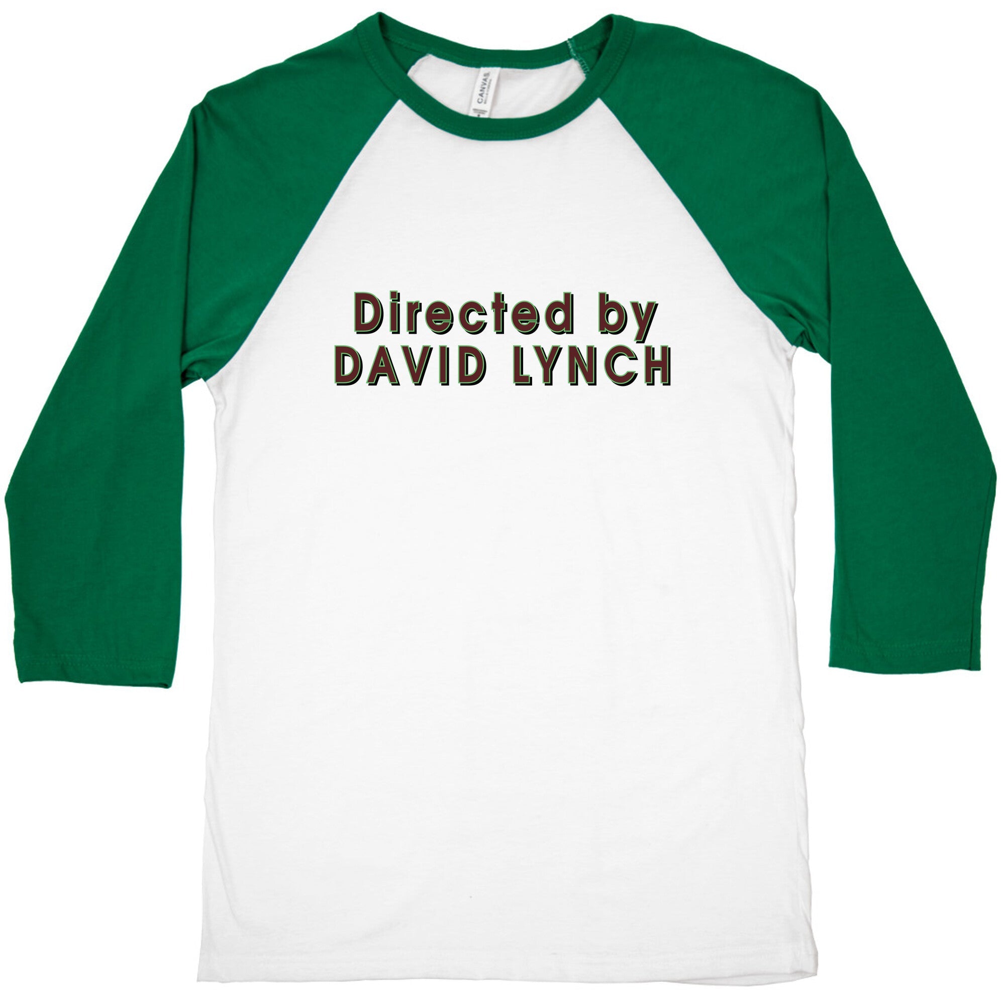 Directed by David Lynch Baseball Tee