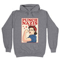 Punch Nazis Hoodie