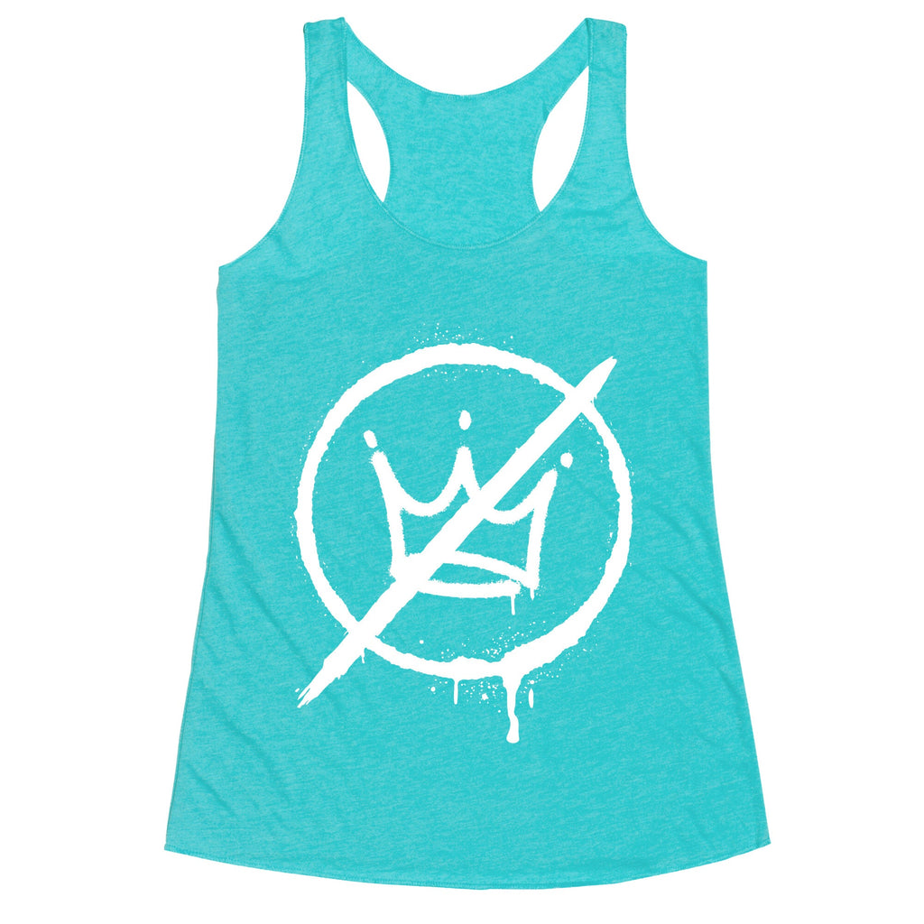 No Kings Crown Anti Trump Racerback Tank