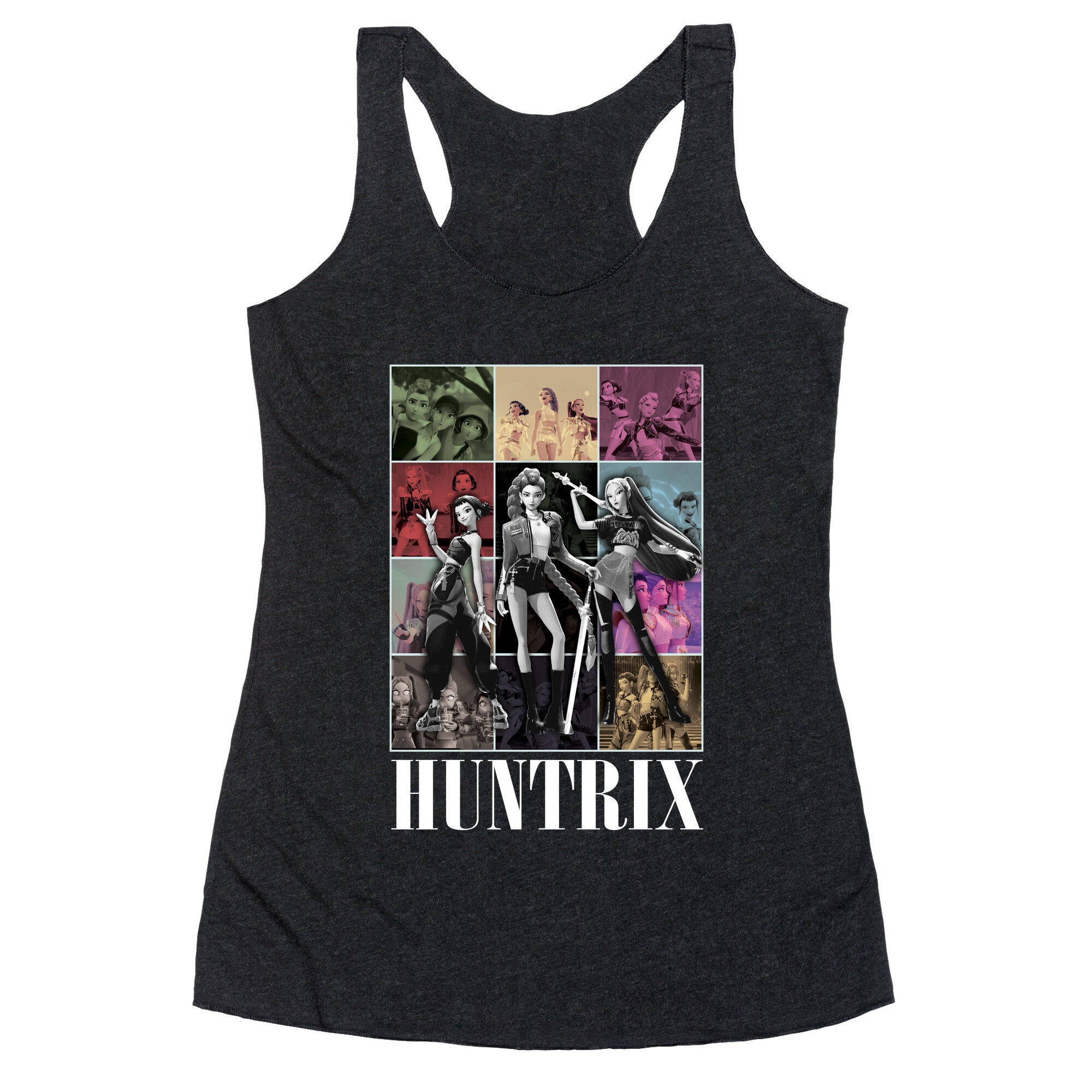 Huntrix Kpop Demon Hunters Racerback Tank