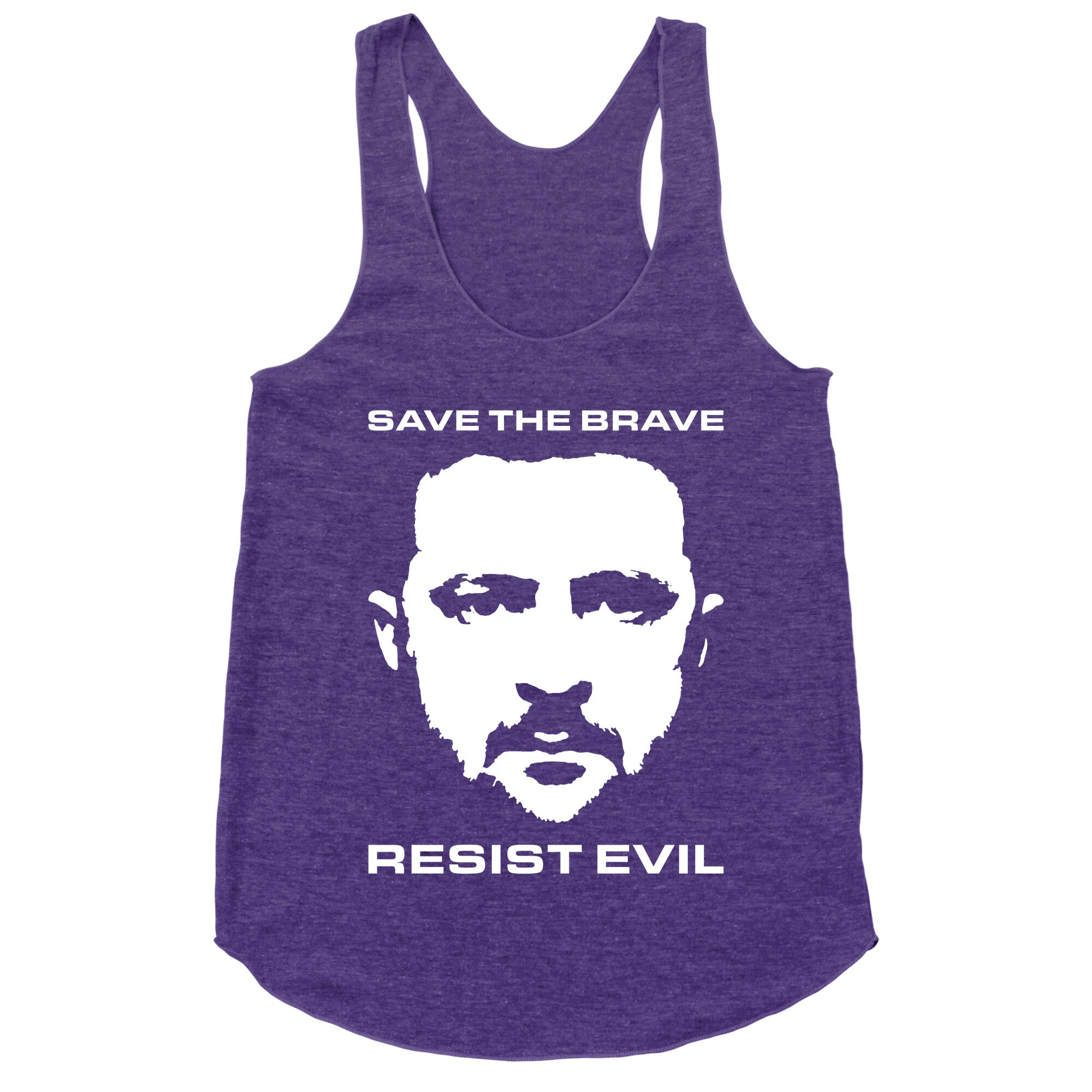 Zelensky Save The Brave Racerback Tank
