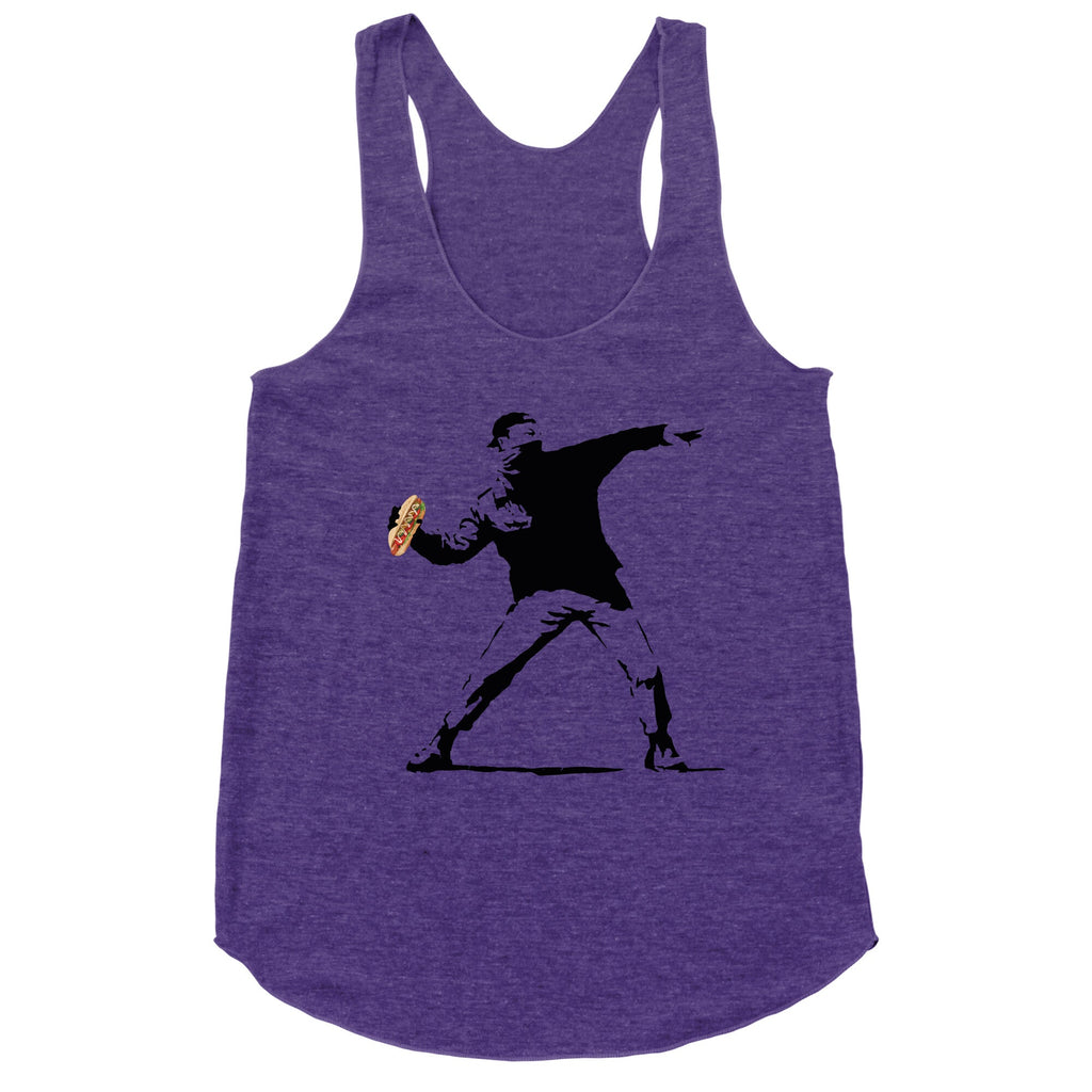 DC Sandwich Guy Anti Ice Racerback Tank