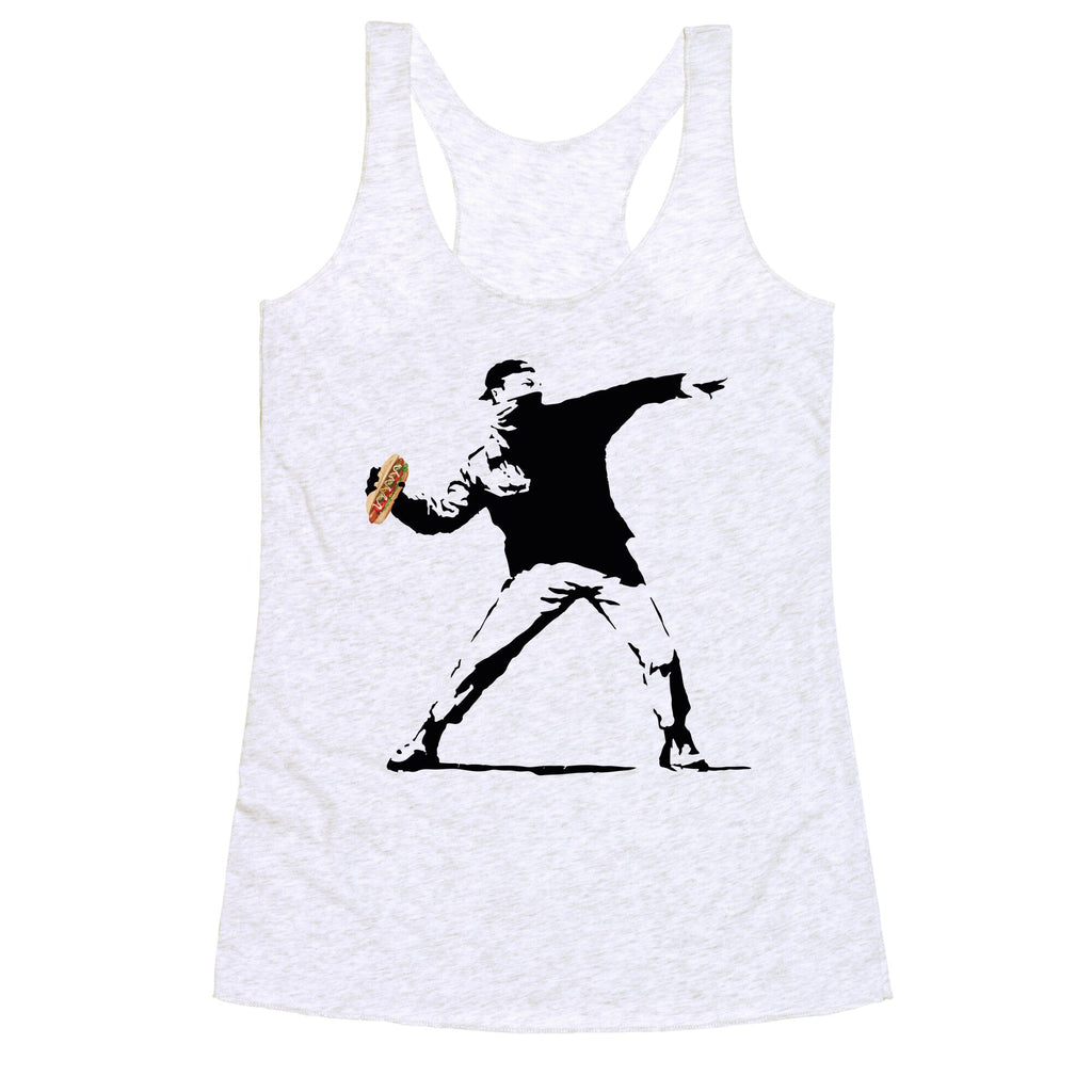 DC Sandwich Guy Anti Ice Racerback Tank