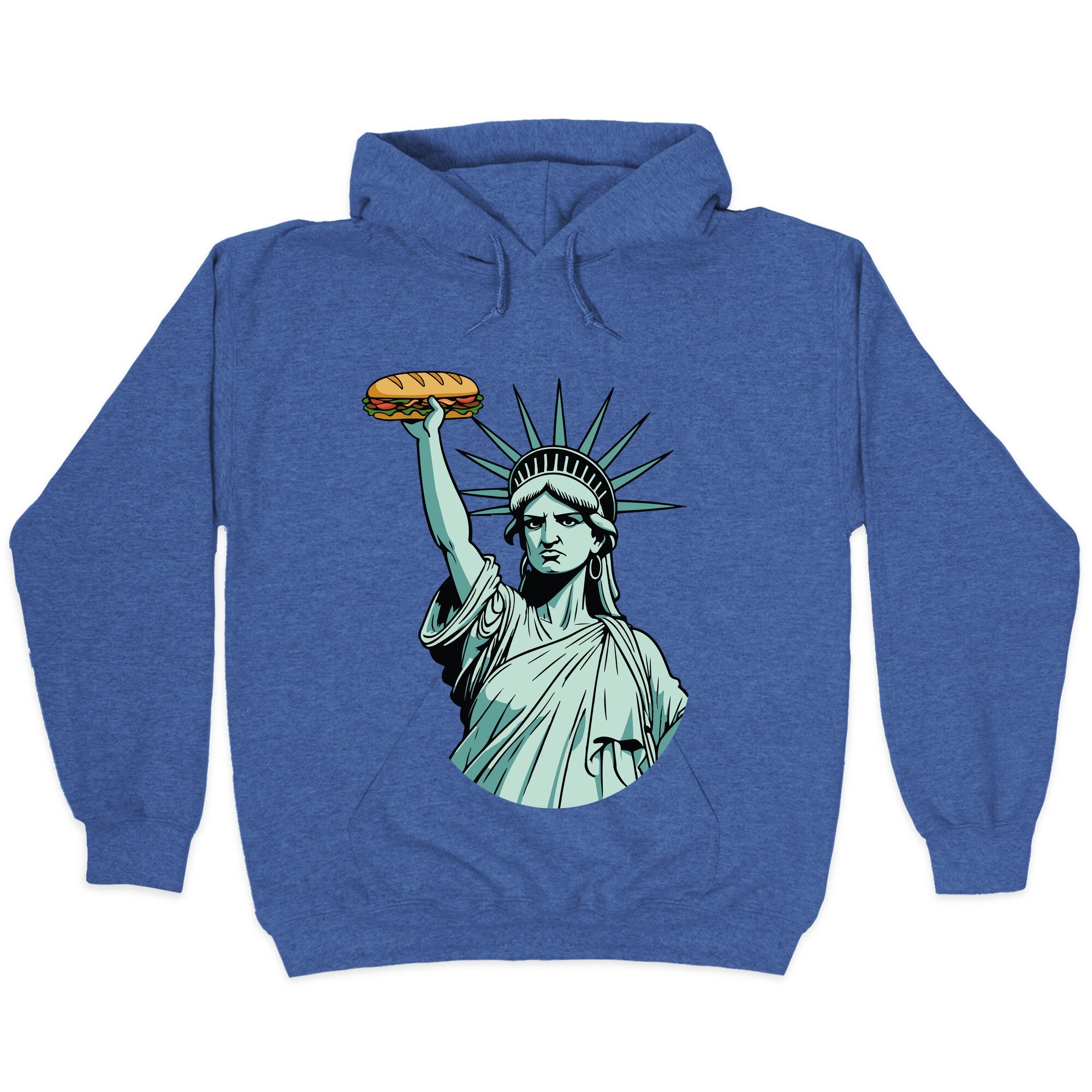 Statue of Liberty Sandwich Guy DC Hoodie