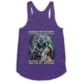 Human by Chance, Alpha by Choice Racerback Tank