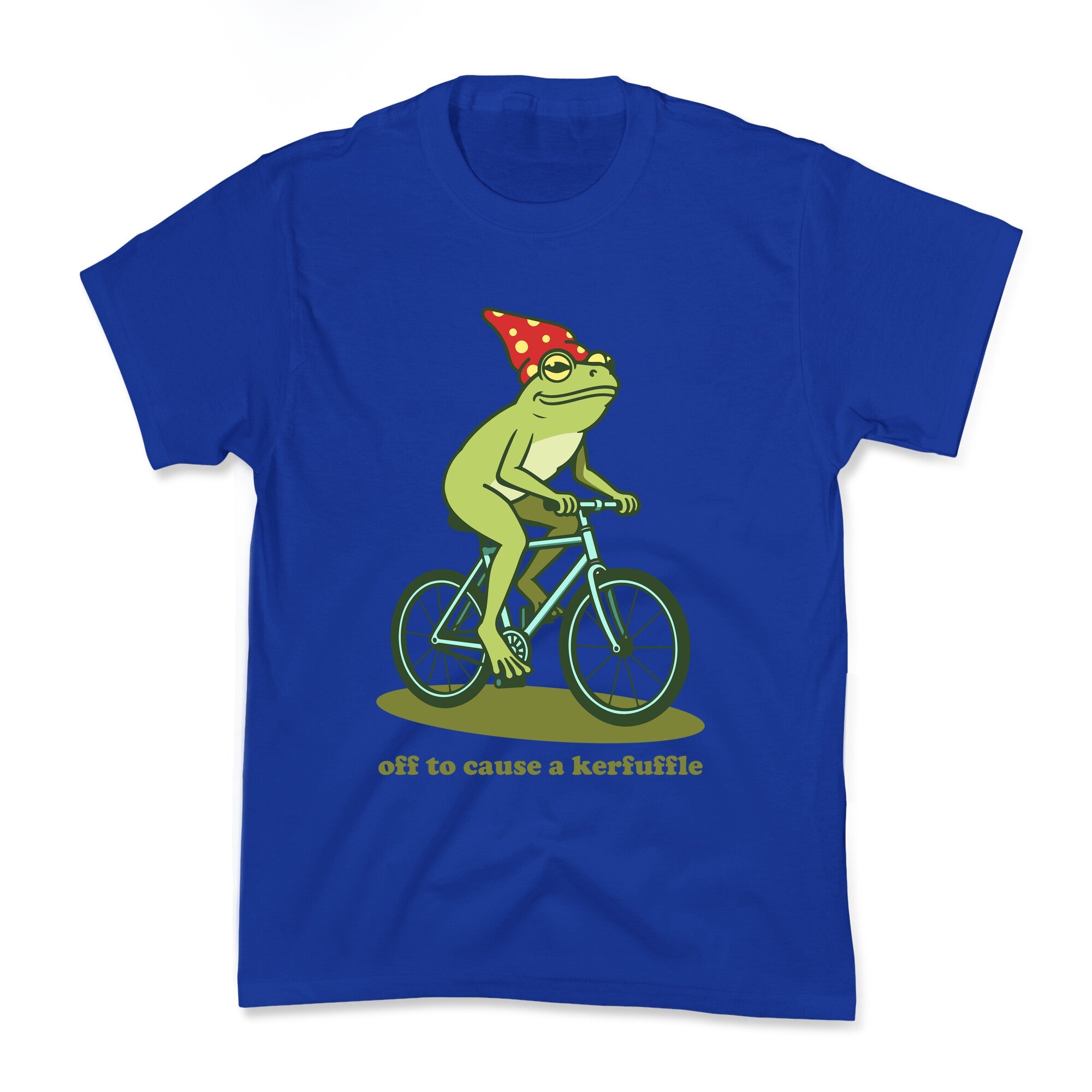 Off to Cause a Kerfuffle Kids Tee