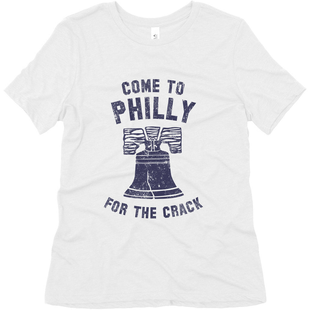 Come to Philly for the Crack (Vintage) Women's Triblend Tee