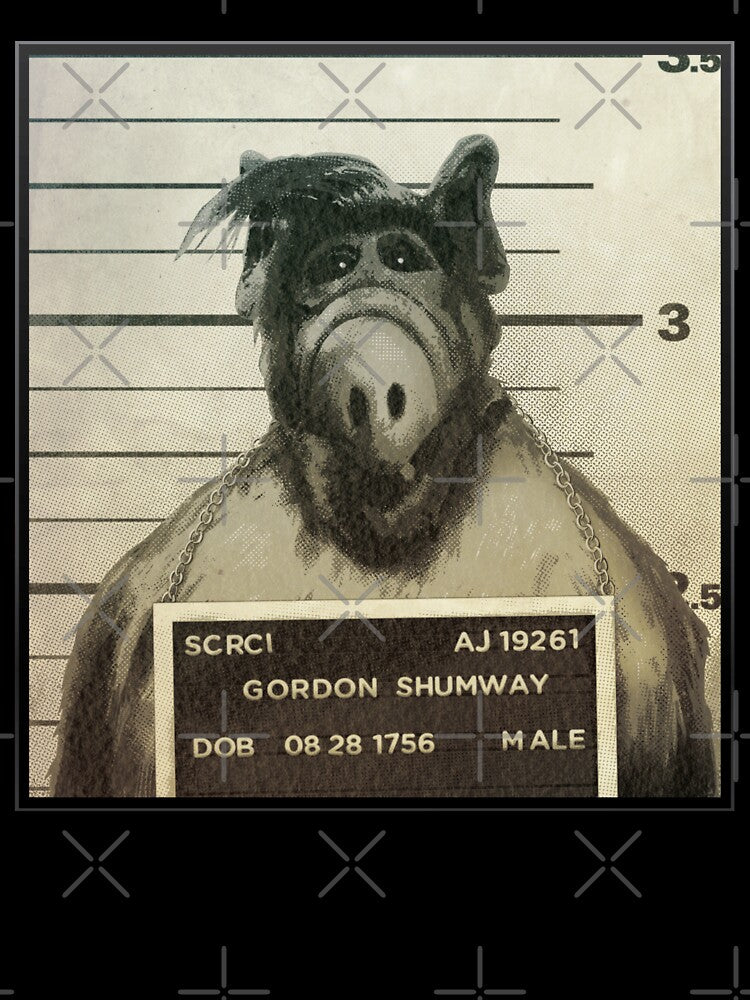 Alf Mugshot by MunkeeWear