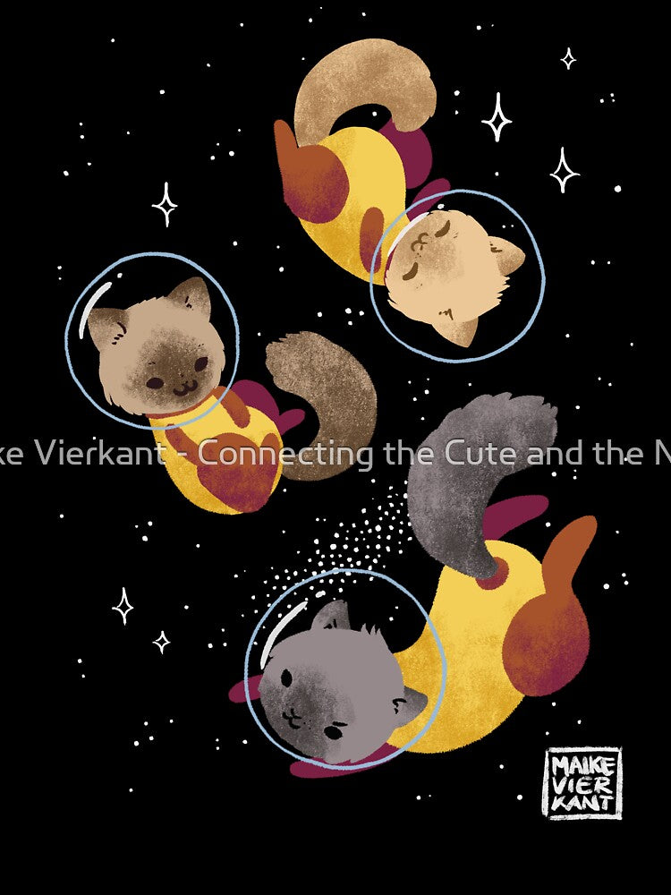 Space Cats by Maike Vierkant - Connecting the Cute and the Nerdy