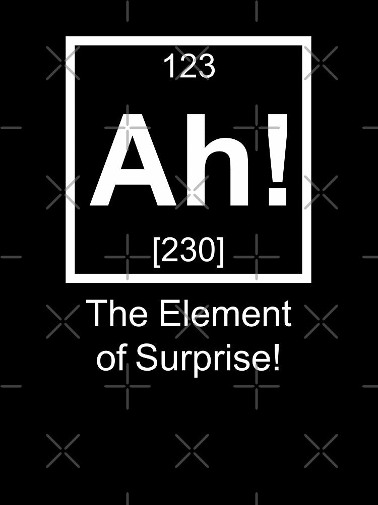 Ah! The element of surprise! Essential T-Shirt by NewFlameDesign