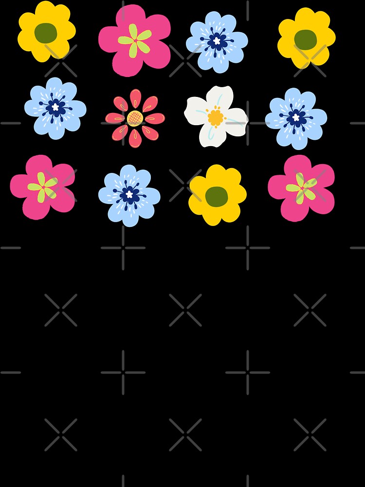 multiple flower pattern by Rose791