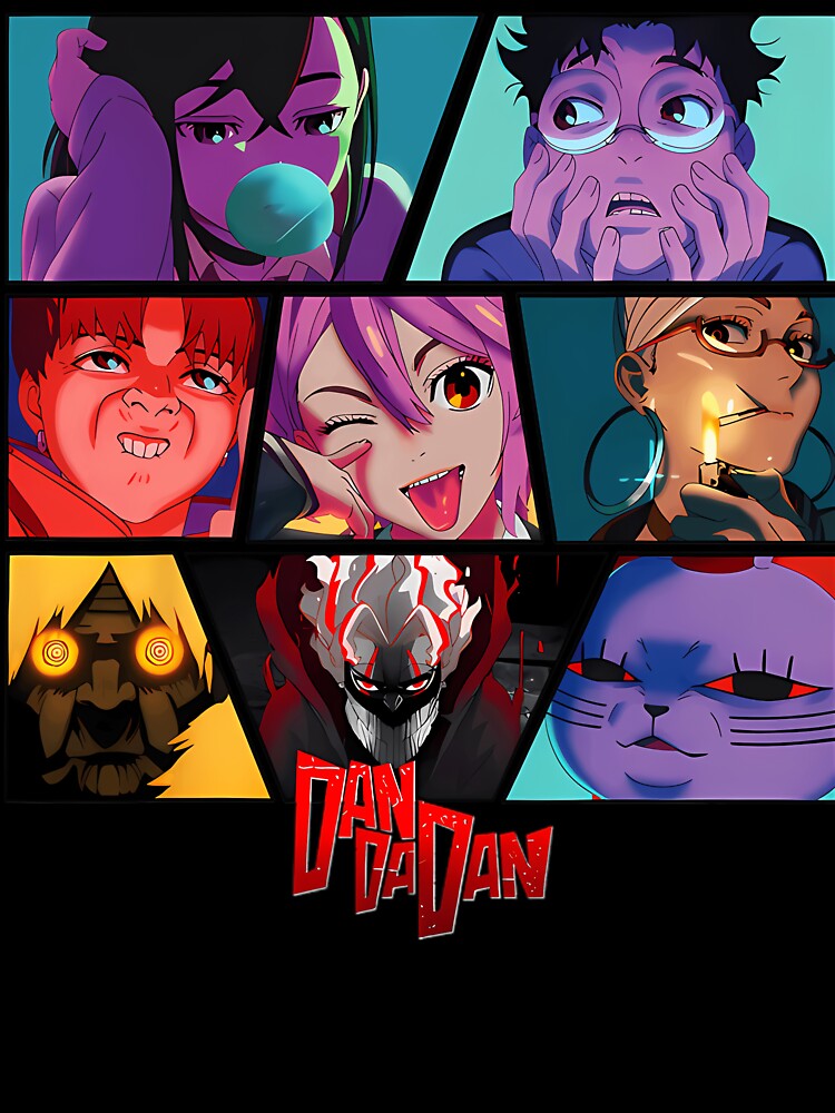 Cool Shonen Manga Anime DandaDan For Kids, For Boys, Gift For Anime Fan by ChicArtpepper