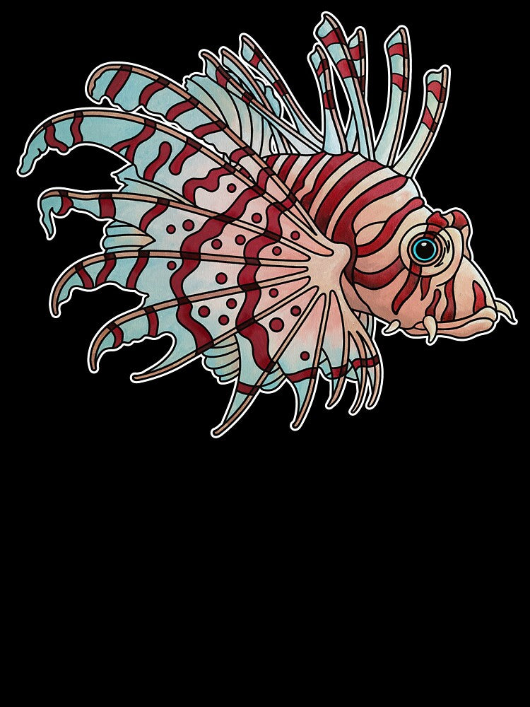 Fred the Lionfish by ZacMangan