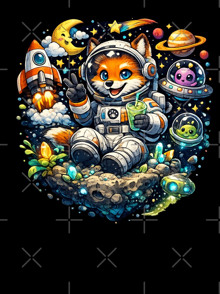 Cosmic Drift Fox by Tadeusz1