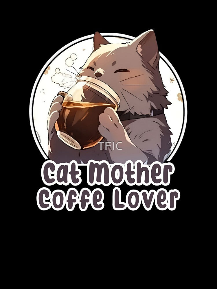 Cat Mother Coffe Lover by TFIC