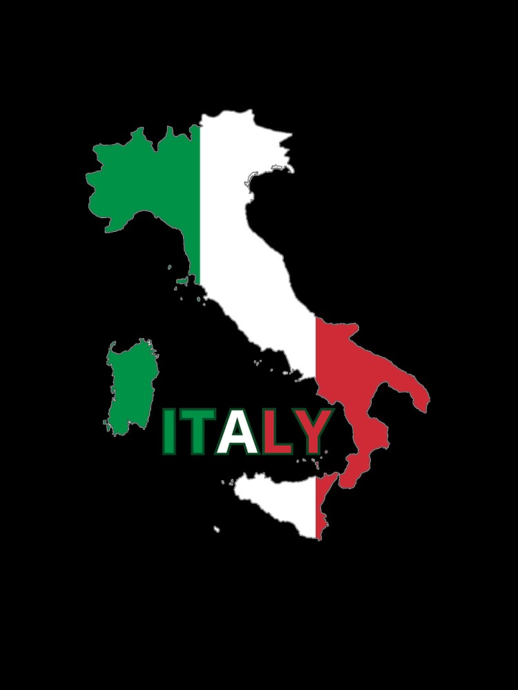 Italy Flag Map by AnimalsDH305