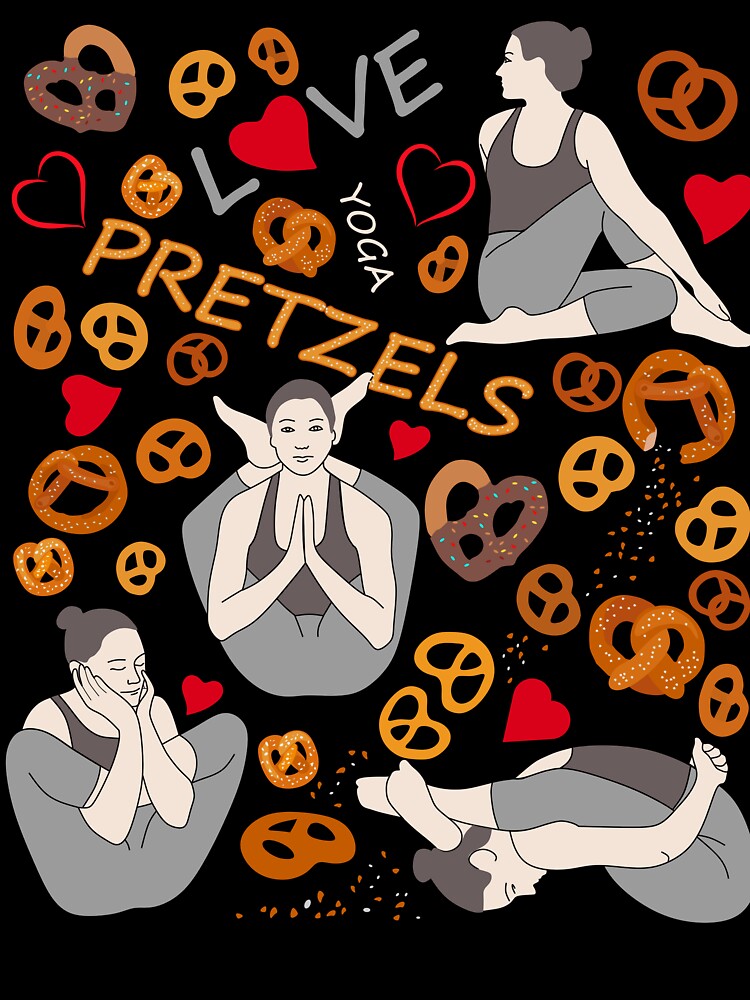 Love Yoga Pretzels by Laanas55